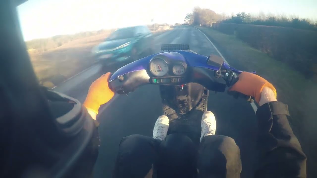 stalker og jog r på tur masser af baghjul😈😈