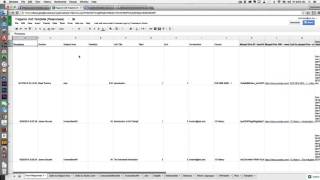 Curriculum Mapping : Step 3 distributing templates via Autocrat