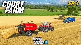 THE ADVENTURE BEGINS | Court Farm | Farming Simulator 22 - Ep1 screenshot 5