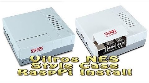Vilros NES Raspberry Pi Case Install