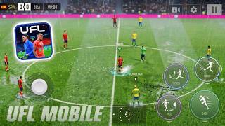 UFL MOBILE CAREER MODE ( FOR ANDROID / iOS ) REALISTIC GRAPHICS ULTRA 60 FPS