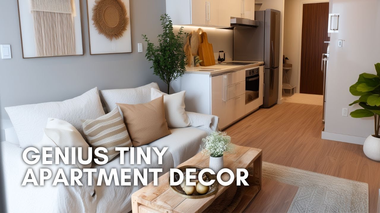 Genius Tiny Apartment Decor | Smart Affordable Design Ideas for Small ...