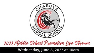 2022 Chaboya Middle School Promotion Ceremony