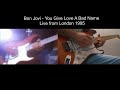 COVER: Bon Jovi - You Give Love A Bad Name (Live from London 1995) GUITAR SOLO!