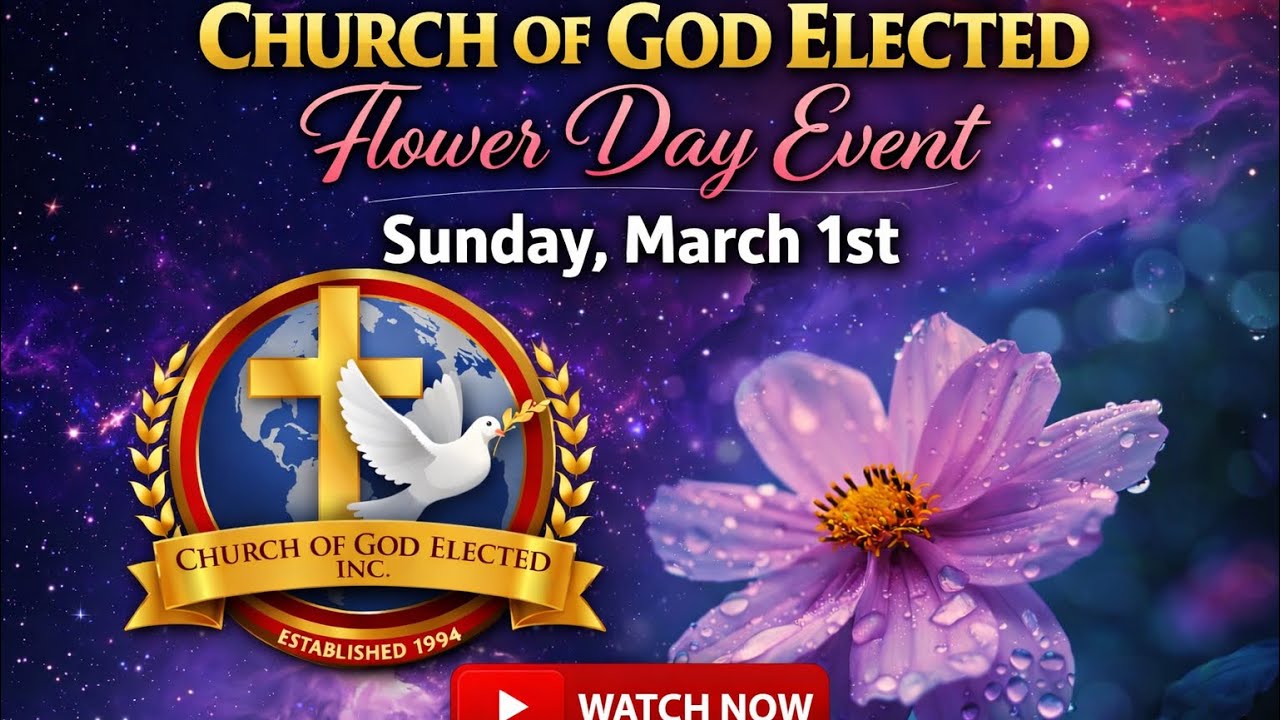 Service Dimanche Matin Flower Day Celebration Special Event  03.01.2026