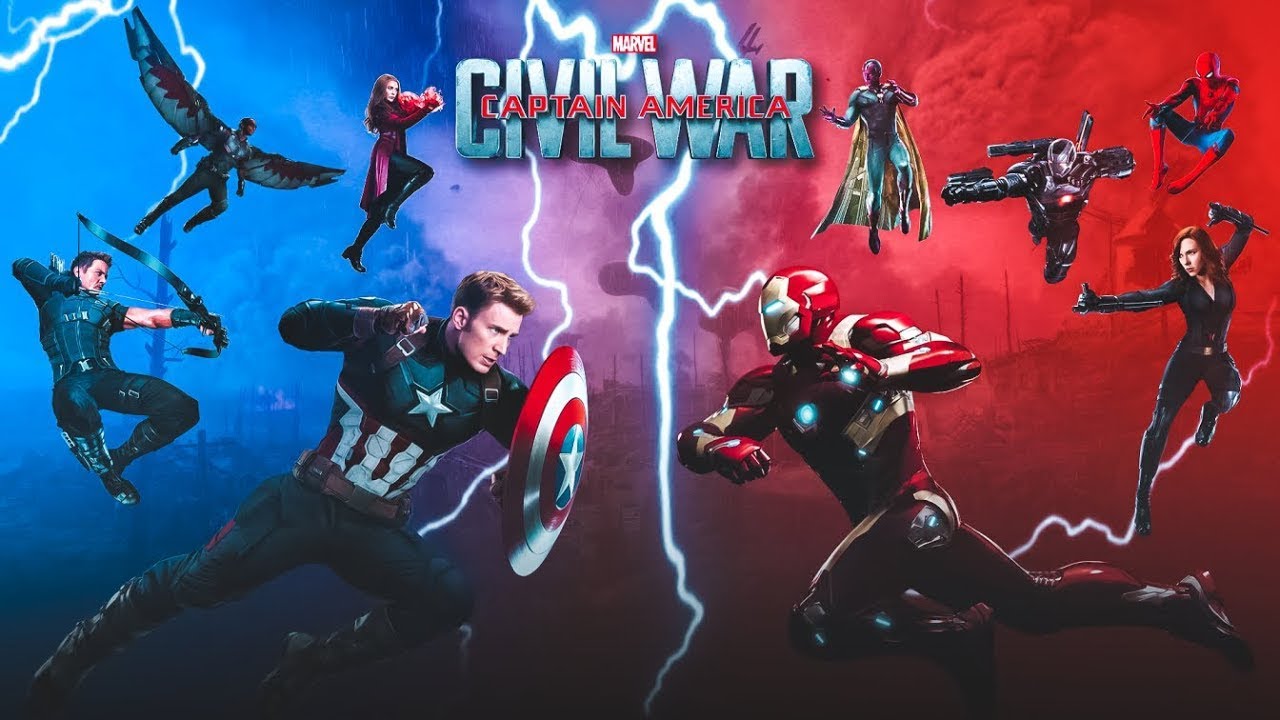 AVENGERS - Movie Motion Poster | Civil War | Sushant Sargar