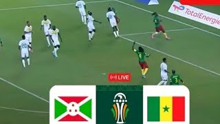 🔴LIVE- Burundi vs Senegal -Live Stream Africa Cup Of Nations Qualifiers Today Full Analysis Match.