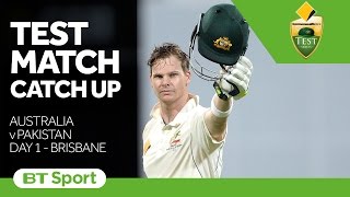 Test Match Catch Up | Australia v Pakistan, First Test, Day One Highlights