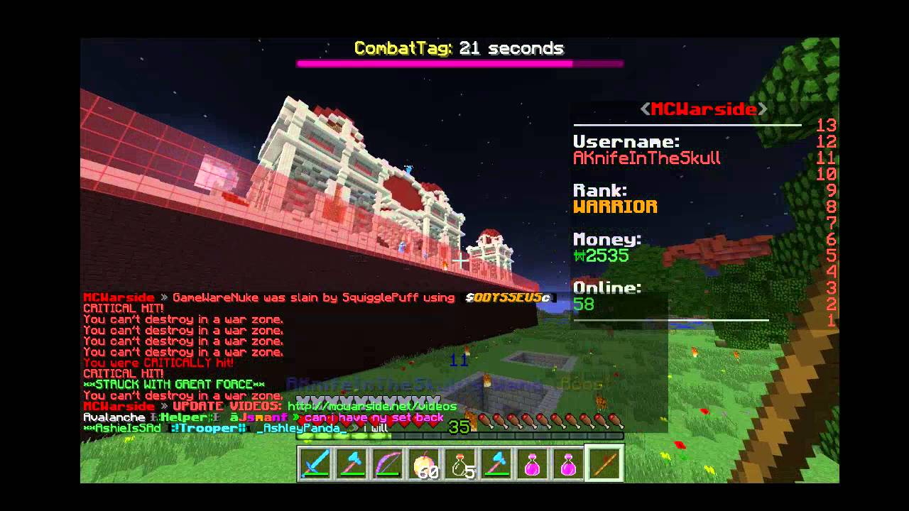 SquigglePuff hacking on OpFactionsFire