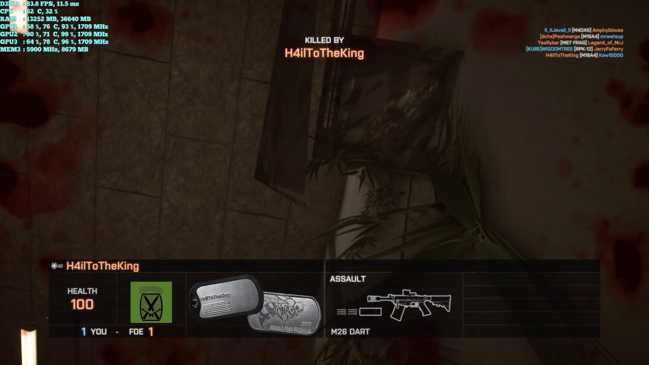 Battlefield 4 8K PC Gameplay **GIVEAWAY** | GTX 1080 Ti 3 Way SLI | ThirtyIR