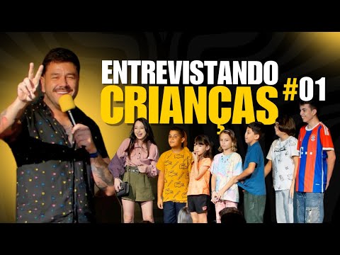 SERGINHO LACERDA - ENTREVISTANDO CRIANÇAS
