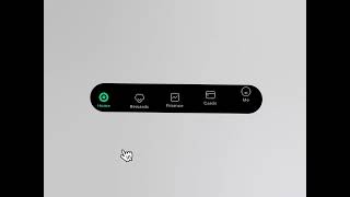 Saas motion graphics ui animation