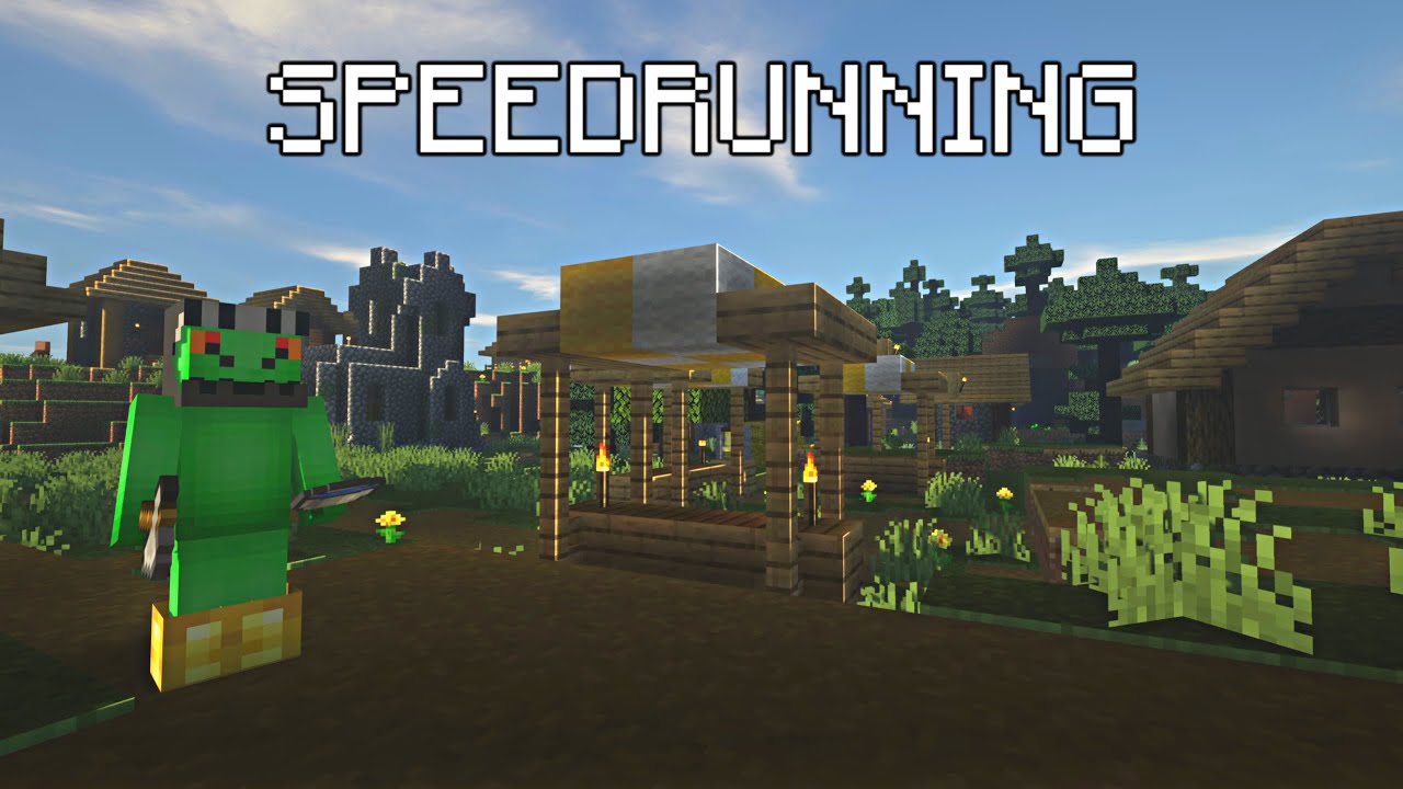 Beginner Speedrunning Minecraft - YouTube