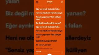 Biz Degilmiydik Aşk İle Yanan