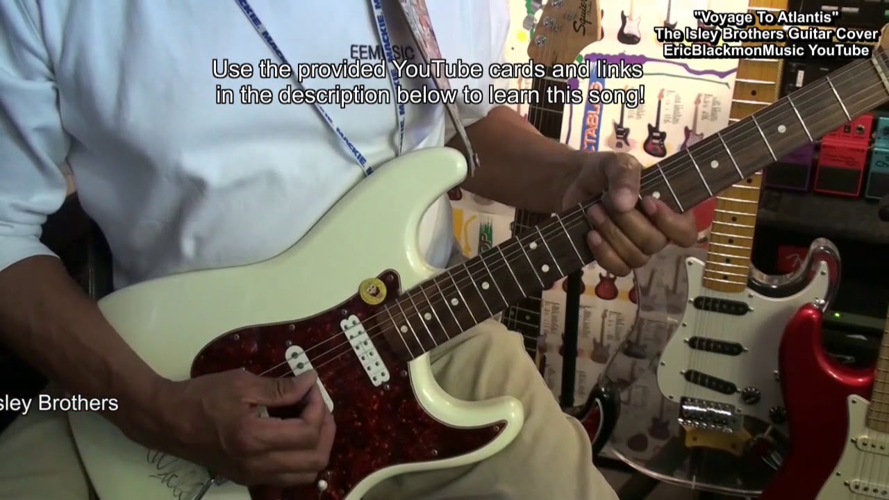 VOYAGE TO ATLANTIS Isley Brothers Guitar Cover & LESSON LINK BELOW Ernie Isley 