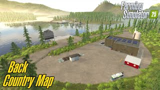 Farming Simulator 25 🚧 Back Country Map FSM Edit 🚧 Savegame For Roleplay 👷‍♂️