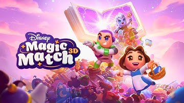 Disney Magic Match 3D Gameplay Walkthrough (Android, iOS)
