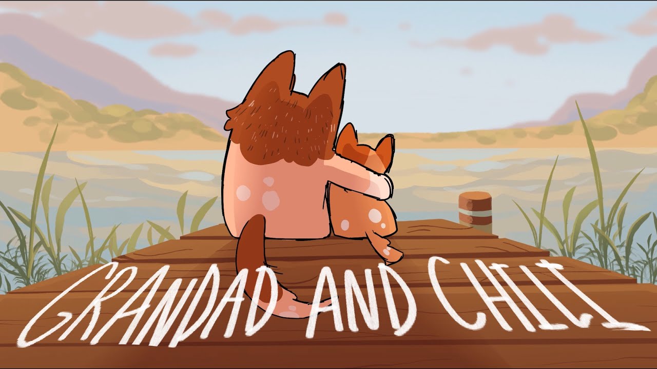 Grandad and Chili [Bluey loop] - YouTube