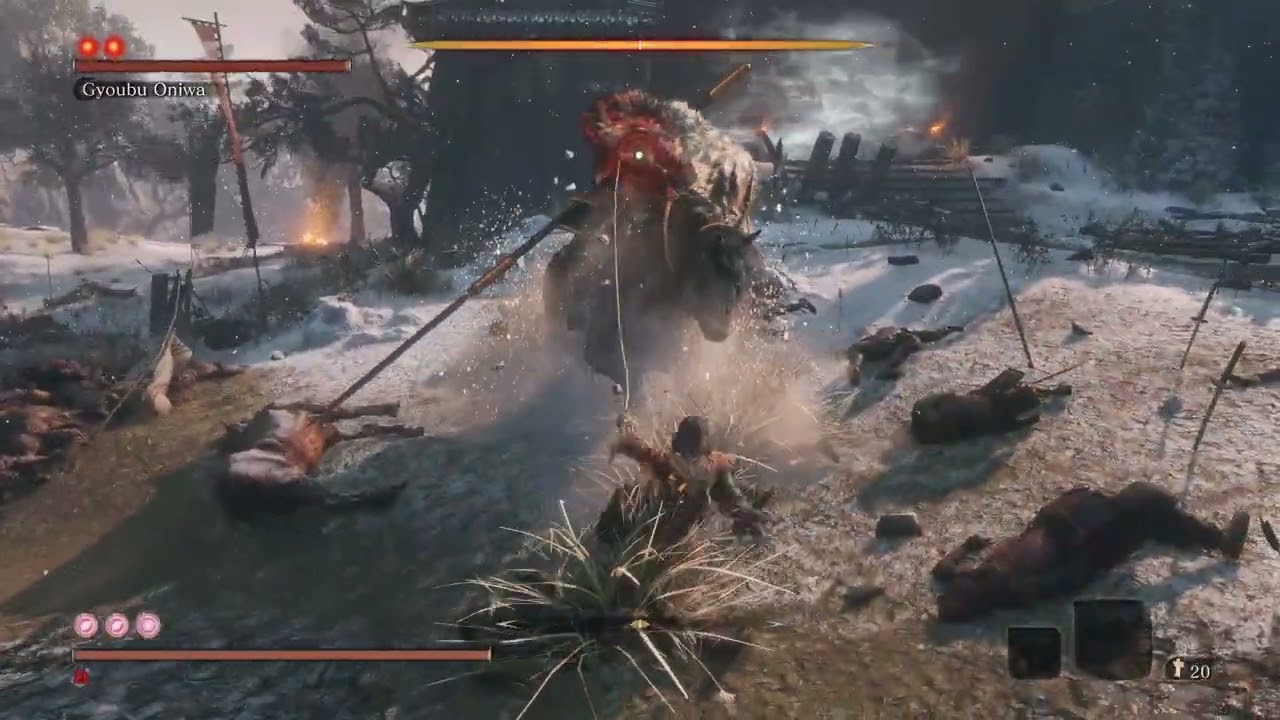 Sekiro - Gyoubu Masataka Oniwa (Parry Only, No Damage)