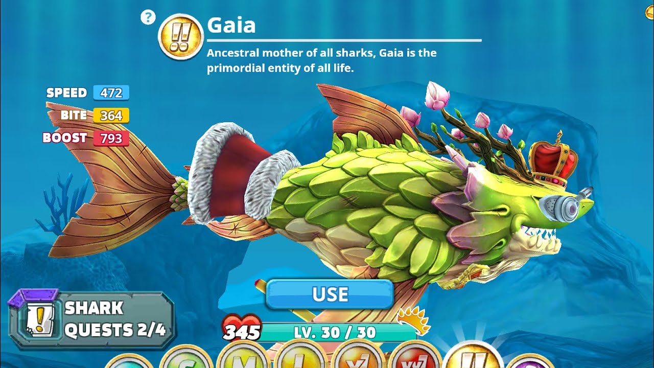 Gaia Shark Unlocked (Hungry Shark World Ep 46) YouTube
