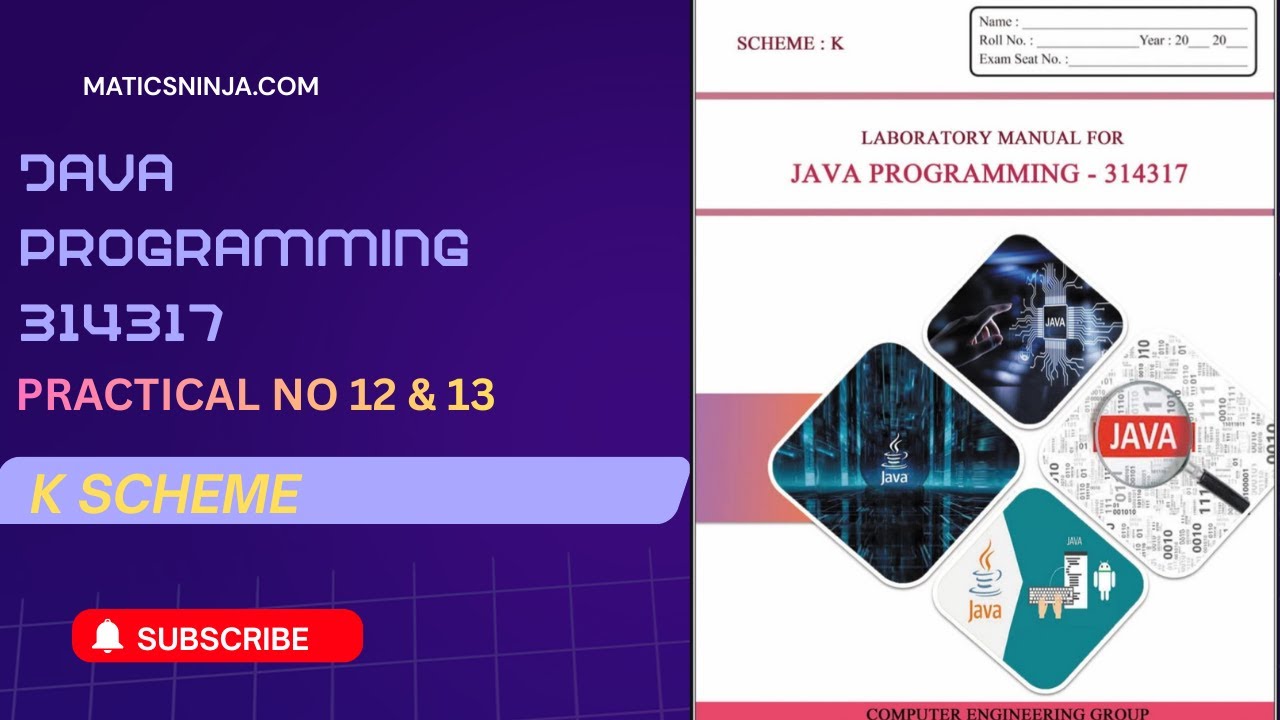 Java Programming (314317) K Scheme Computer engineering 4th sem ...