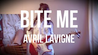 Bite Me - Avril Lavigne [guitar cover by Faceless Pig]