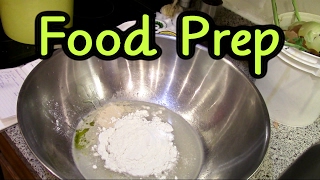 Food Prep - Meal Prep ~ Meatloaf, Pizza Prep and Veggies