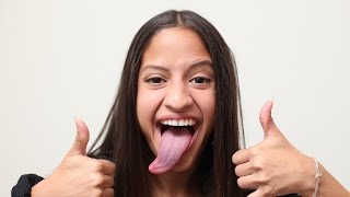 Is This The Longest Tongue In The World? BORN DIFFERENT