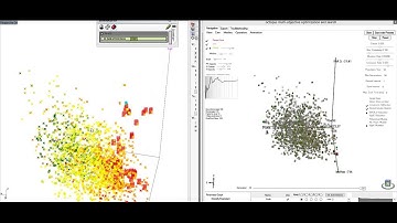 Grasshopper Octopus - Viewing MOO solutions -  Pareto graph