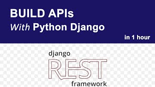 Build an API with Django REST Framework (JWT authentication + CRUD tutorial)