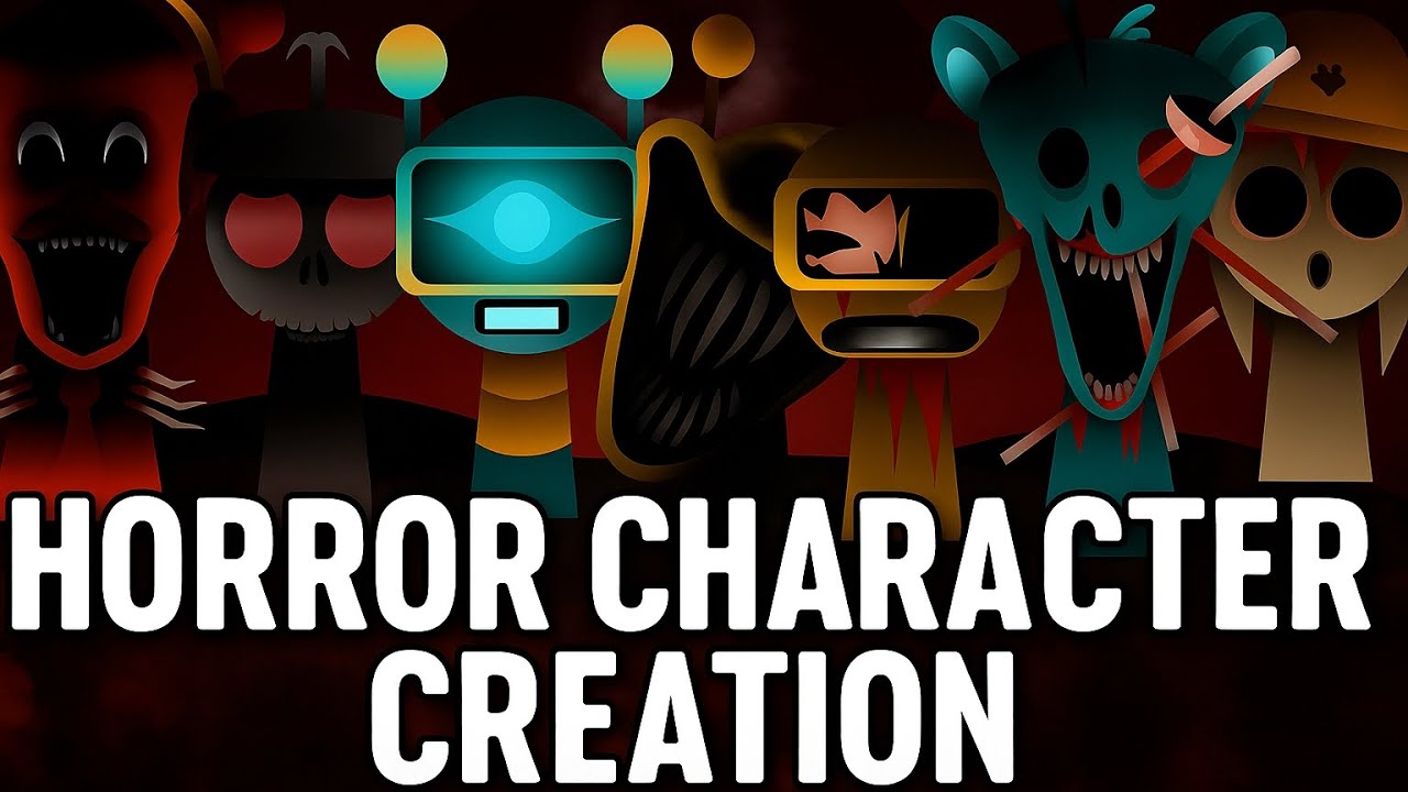 Ultimate Horror Character Creation | Creepy Monsters & FNAF-Inspired Designs