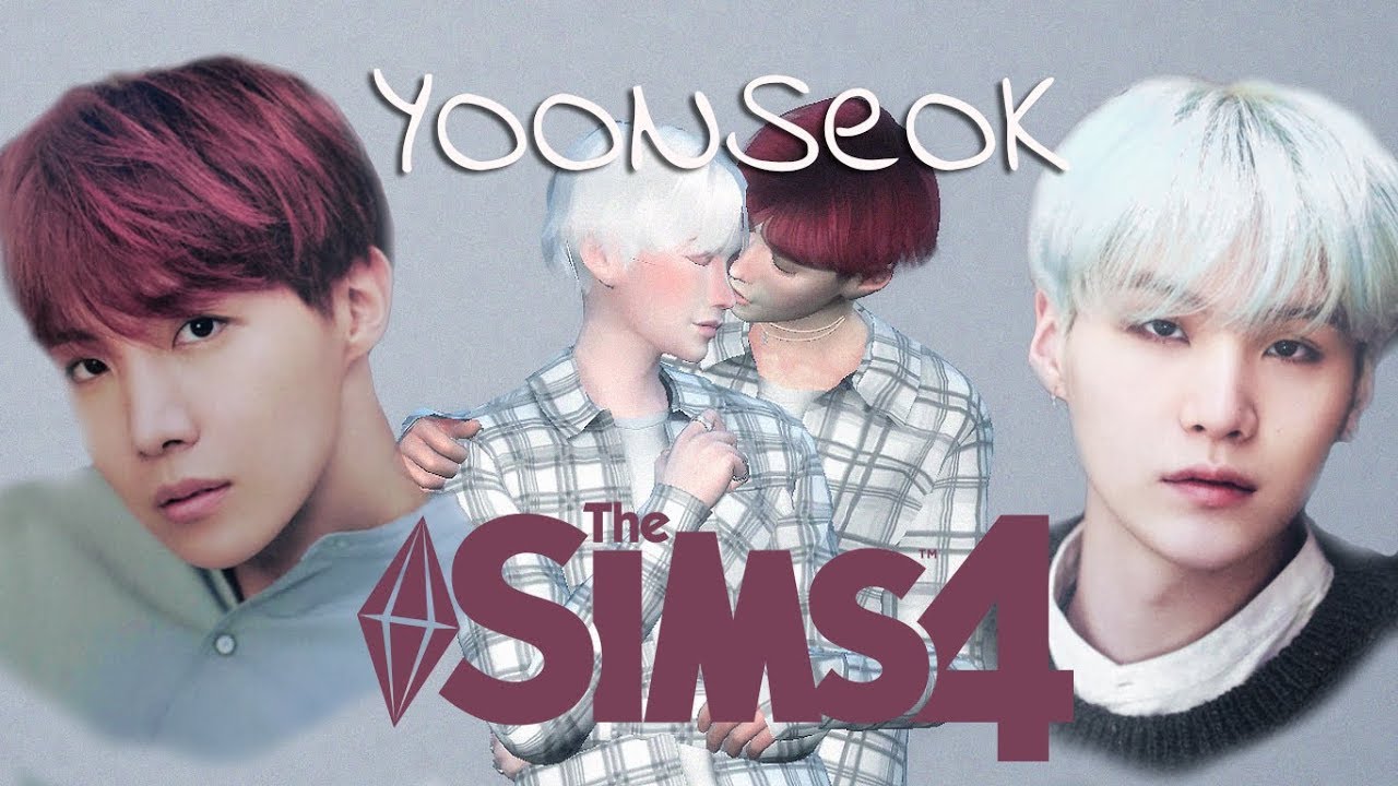 The Sims 4: Create A Sim | YOONSEOK|SOPE (Yoongi/Hoseok) BTS - YouTube