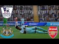 Newcastle vs arsenal  premier league  highlights permierleague  shreyasraj gamer