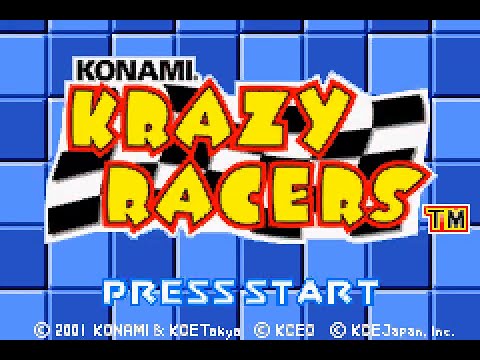 Game Boy Advance Longplay [375] Konami Krazy Racers (US)