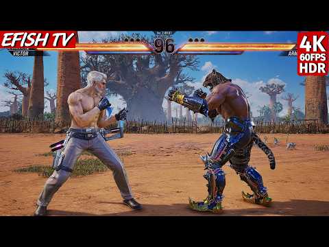 Victor vs Armor King (Hardest AI) - Tekken 8