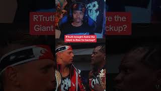 Andre The Giant helps R-Truth? #wwe #reaction #rtruth #themiz #brochiaclan #wweraw