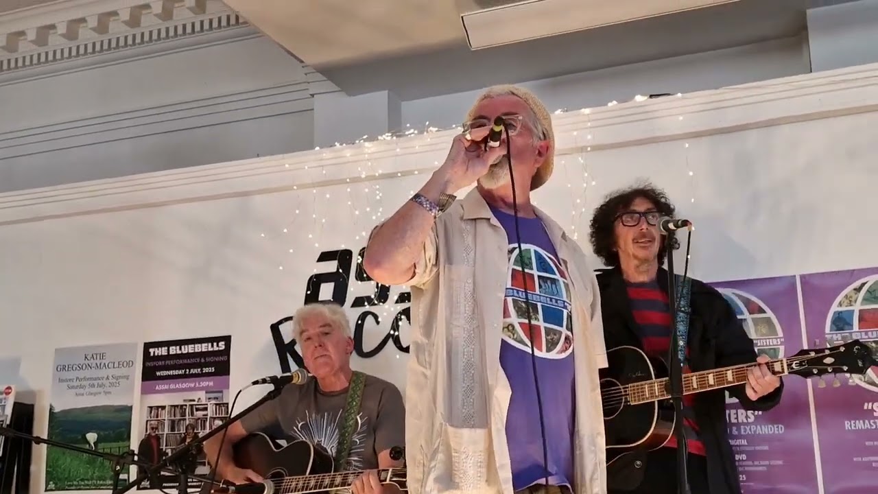 The Bluebells - Young At Heart - Assai Glasgow Instore 2nd July 2025