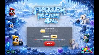 Frozen Scape 4 All. Classic bomb-laying action for up to 4 local players. screenshot 2