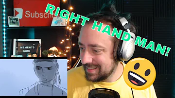 RISE UP! | Right Hand Man - Hamilton (Animatic) REACTION!