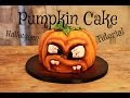 Halloween Zombie Pumpkin Cake Tutorial | Хэллоуин Зомби Тыква Торт