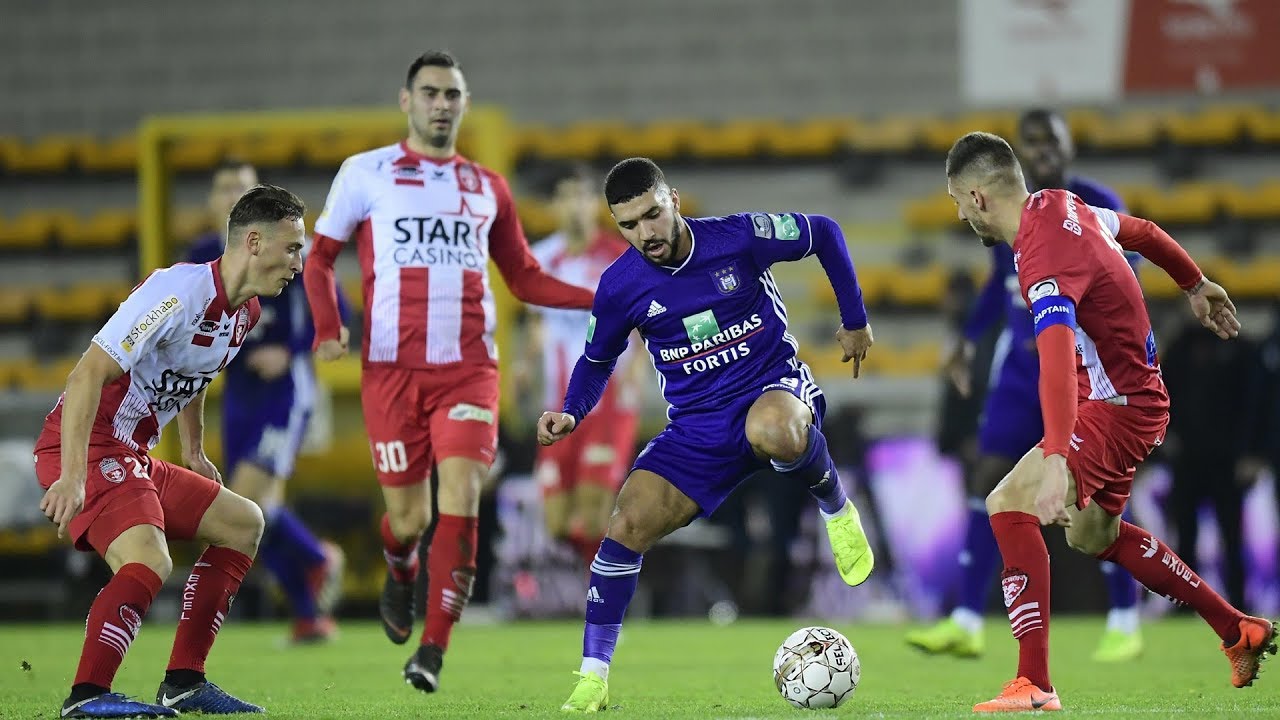 Excel Mouscron 3-1 RSCA Highlights 22/12/18