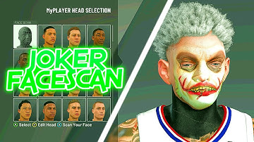 HOW TO GET JOKER FACESCAN | FREE FACESCANS | NBA2K20