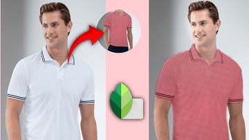 Change Clothes Colour in Snapseed | How to Change T-shirt Colour Photo Editing Tutorial 