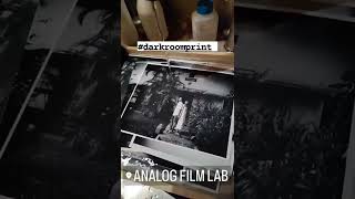 printing in the darkroom today using @Ilfordphoto FB classic matt