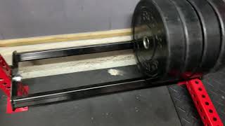 Rogue Fitness single post storage review