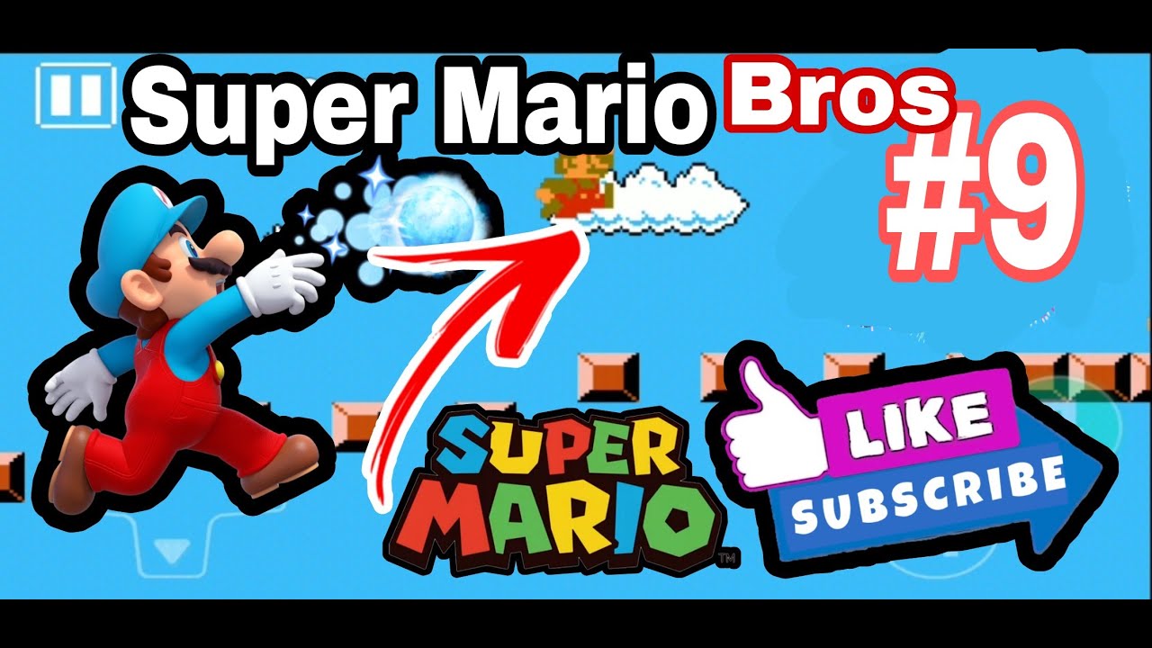 Super Mario Bros. (1985) funny mario up and Down Again and again ...