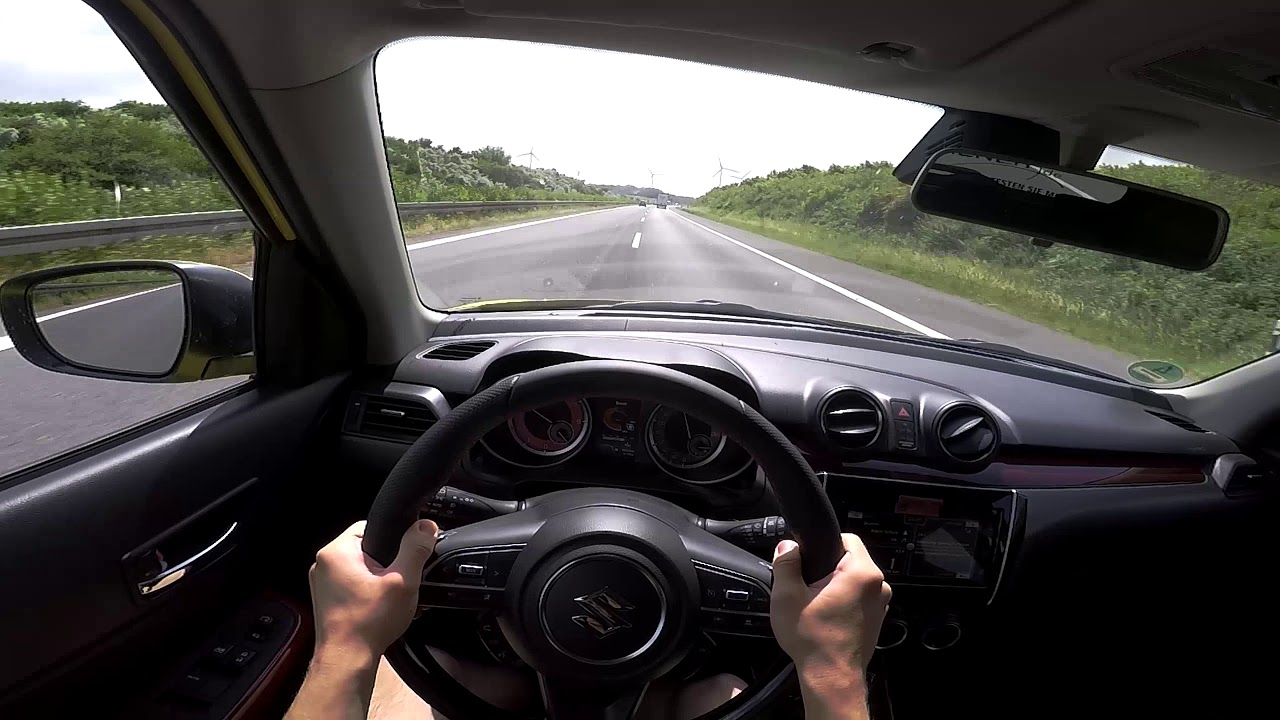 18 Suzuki Swift Sport Pov Autobahn Mit Hochstgeschwindigkeit Top Speed Youtube