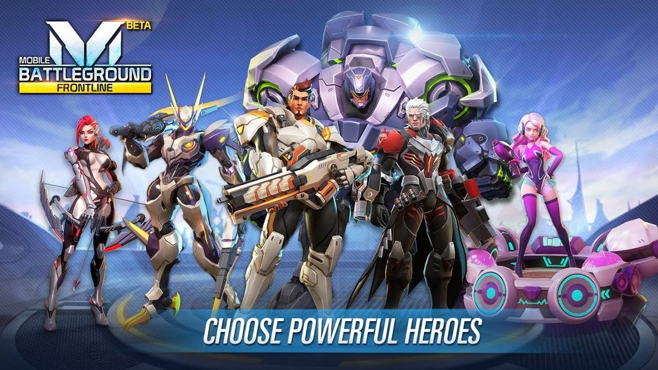 [MOBILE BATTLEGROUND FRONTLINE] (Gameplay)THIS GAME IS SIMILAR TO OVERWATCH???.
