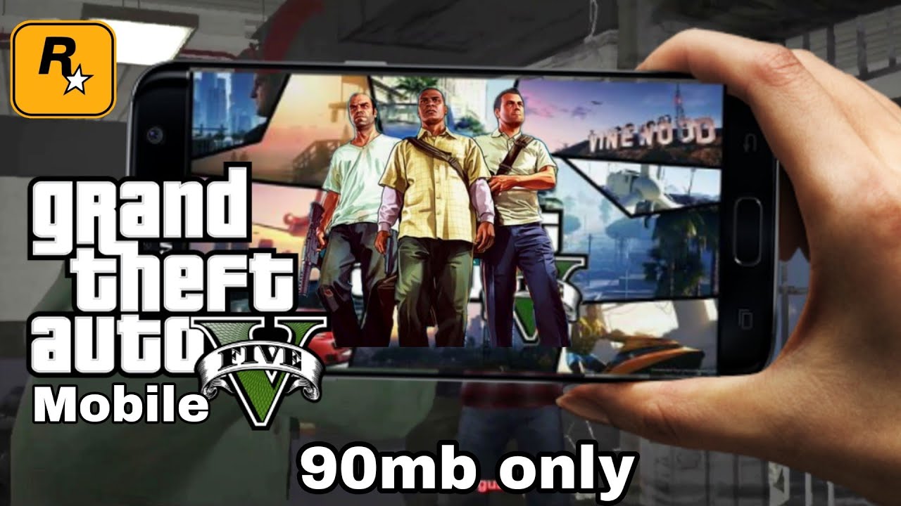 PLAYING GTA 5 MOBILE FIRST MISSION PROLOGUE || WITH DOWNLOAD APK + OBB ...