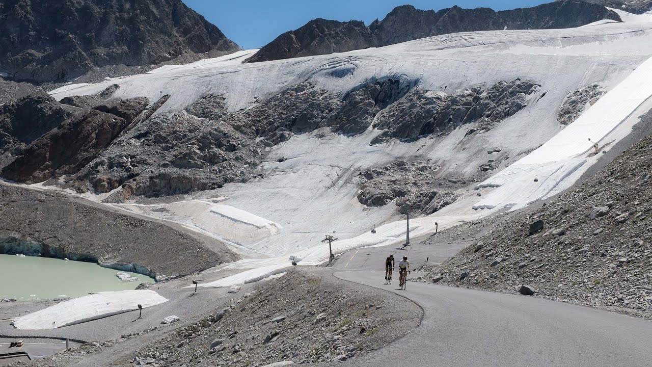 Tztal Glacier Road   Highest Road in the Alps Austria   Indoor Cycling Training